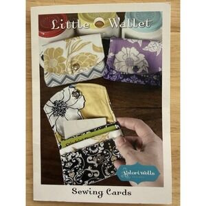 Little Wallet Sewing Pattern Card Valori‎ Wells